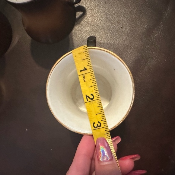 Vintage Warwick tea cups - Picture 9 of 12